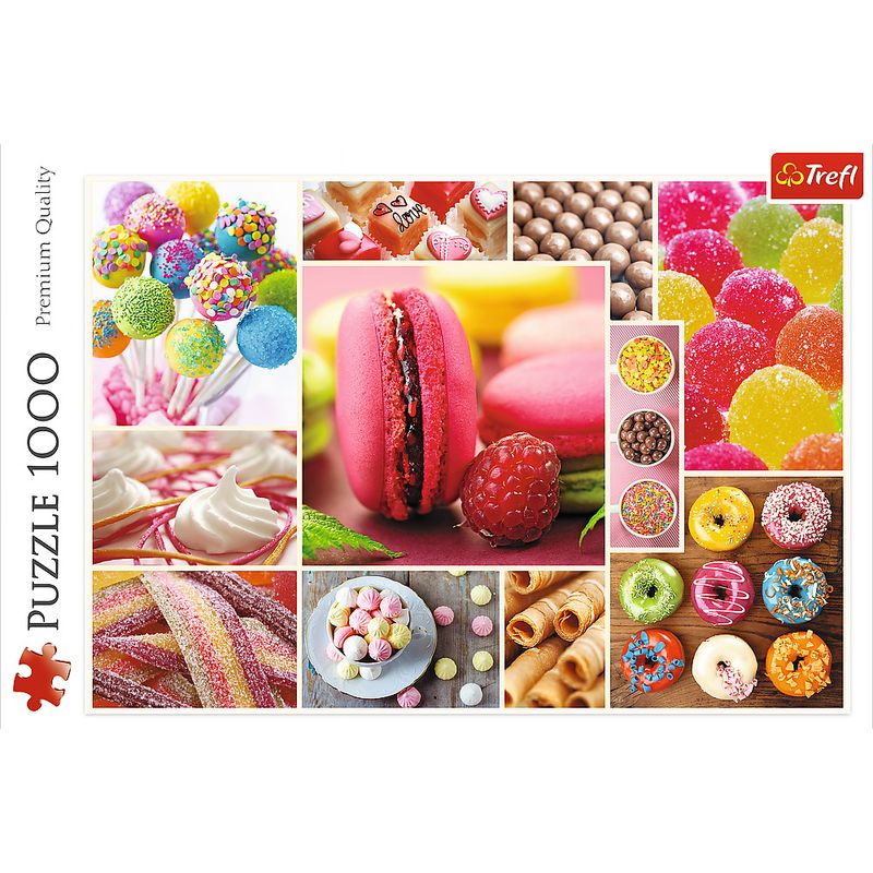 Jucarii, Copii si Bebe - Jucarii si jocuri - Jocuri si puzzle - Puzzle - Puzzle Trefl 1000 Candyland - Infinity.ro
