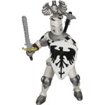 Jucarii, Copii si Bebe - Jucarii si jocuri - Figurine - Papo figurina cavaler cu pene alb - Infinity.ro