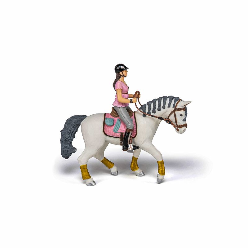 Jucarii, Copii si Bebe - Jucarii si jocuri - Figurine - Papo figurina cal de parada - Infinity.ro