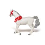 Jucarii, Copii si Bebe - Jucarii si jocuri - Figurine - Papo figurina cal arab alb de parada - Infinity.ro