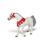 Jucarii, Copii si Bebe - Jucarii si jocuri - Figurine - Papo figurina cal arab alb de parada - Infinity.ro