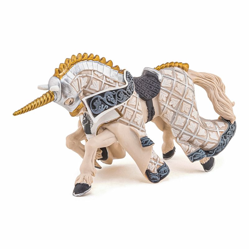 Jucarii, Copii si Bebe - Jucarii si jocuri - Figurine - Papo figurina calul cavalerului unicorn - Infinity.ro