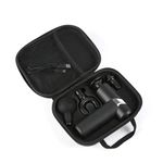 Ingrijire personala si Cosmetice - Sanatate si wellness - Articole wellness - Aparate si dispozitive de masaj - Mini pistol de masaj reincarcabil cu 5 trepte, fara fir, cu compresa calda si rece , King Relax , negru - Infinity.ro