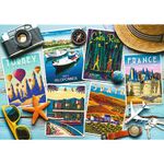 Jucarii, Copii si Bebe - Jucarii si jocuri - Jocuri si puzzle - Puzzle - Puzzle Trefl 1000 carti postale - Infinity.ro