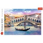 Jucarii, Copii si Bebe - Jucarii si jocuri - Jocuri si puzzle - Puzzle - Puzzle Trefl 500 gondola in Venetia - Infinity.ro