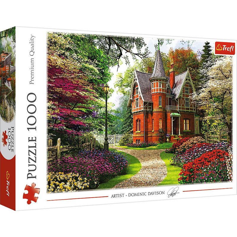 Jucarii, Copii si Bebe - Jucarii si jocuri - Jocuri si puzzle - Puzzle - Puzzle Trefl 1000 casa in stil victorian - Infinity.ro