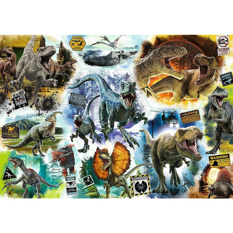 Jucarii, Copii si Bebe - Jucarii si jocuri - Jocuri si puzzle - Puzzle - Puzzle Trefl 1000 Jurassic world pe urmele dinozaurilor - Infinity.ro