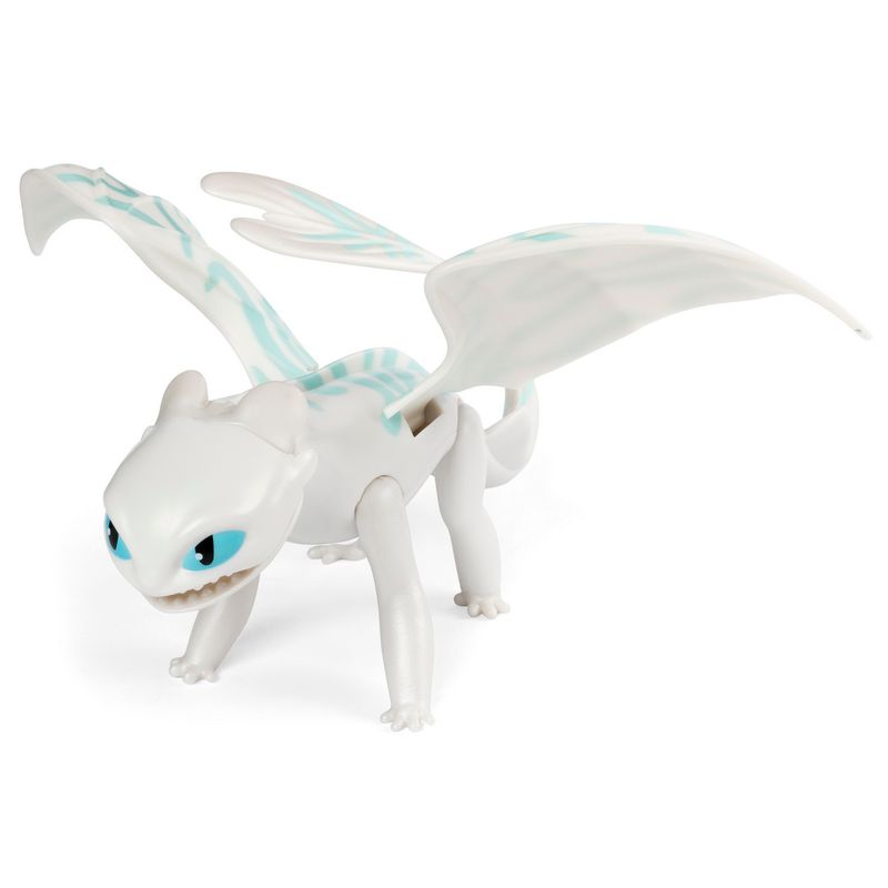 Jucarii, Copii si Bebe - Jucarii si jocuri - Figurine - Dragons 3 figurina Hiccup si Furia Luminii cu lansator - Infinity.ro
