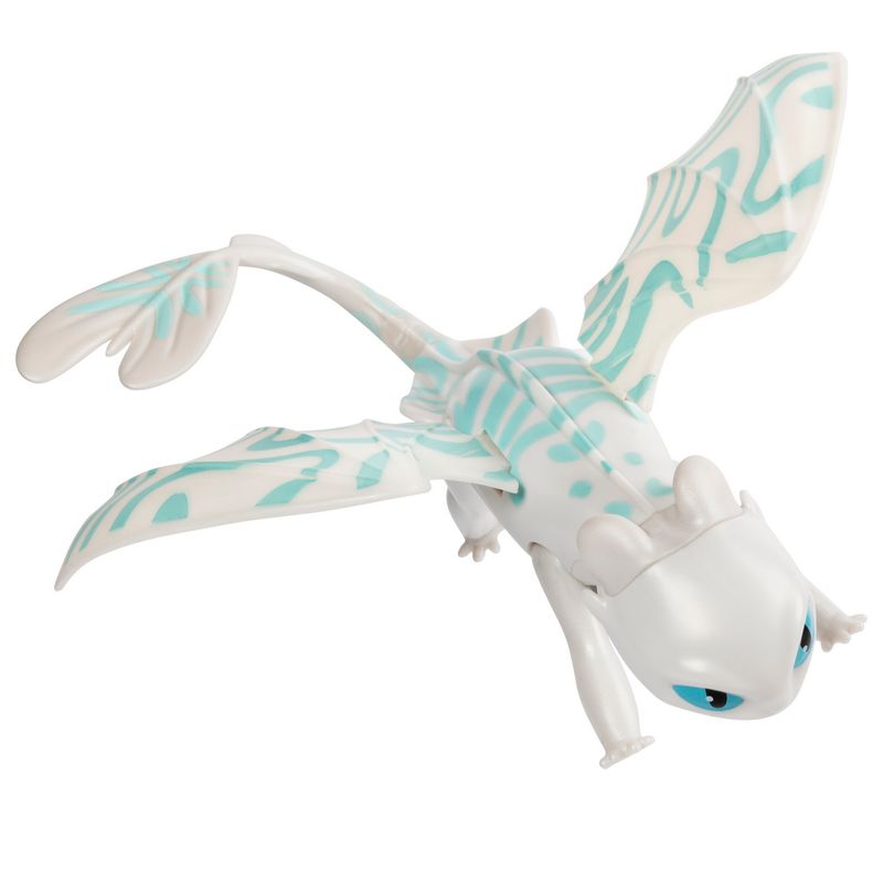 Jucarii, Copii si Bebe - Jucarii si jocuri - Figurine - Dragons 3 figurina Hiccup si Furia Luminii cu lansator - Infinity.ro