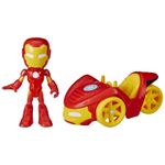 Jucarii, Copii si Bebe - Jucarii si jocuri - Figurine - Spidey prietenii extraordinari set vehicul si figurina Iron Man - Infinity.ro