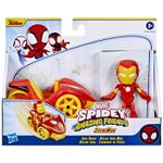Jucarii, Copii si Bebe - Jucarii si jocuri - Figurine - Spidey prietenii extraordinari set vehicul si figurina Iron Man - Infinity.ro
