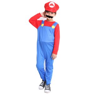 Costum Clasic Super Mario pentru copii 3-5 ani 90-115 cm