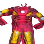 Jucarii, Copii si Bebe - Jucarii si jocuri - Jucarii de rol - Masti si costume copii - Costum cu muschi Iron Man pentru baiat 100-120 cm 3-5 ani - Infinity.ro