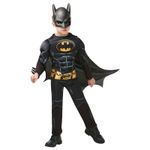 Jucarii, Copii si Bebe - Jucarii si jocuri - Jucarii de rol - Masti si costume copii - Costum Batman Black Core pentru baiat 140 cm 9-10 ani - Infinity.ro