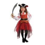 Jucarii, Copii si Bebe - Jucarii si jocuri - Jucarii de rol - Masti si costume copii - Costum pirat Printesa Marilor pentru fete 110-120 cm 3-4 ani - Infinity.ro