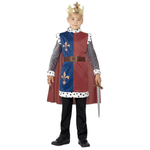Jucarii, Copii si Bebe - Jucarii si jocuri - Jucarii de rol - Masti si costume copii - Costum medieval rege Arthur pentru baieti 7-9 ani 130-143 cm - Infinity.ro