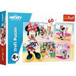 Jucarii, Copii si Bebe - Jucarii si jocuri - Jocuri si puzzle - Puzzle - Puzzle Trefl 60 minunata Minnie - Infinity.ro