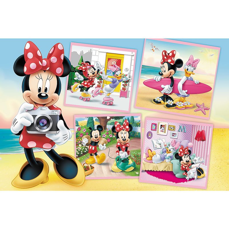 Jucarii, Copii si Bebe - Jucarii si jocuri - Jocuri si puzzle - Puzzle - Puzzle Trefl 60 minunata Minnie - Infinity.ro