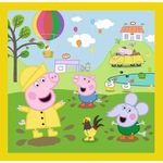 Jucarii, Copii si Bebe - Jucarii si jocuri - Jocuri si puzzle - Puzzle - Puzzle Trefl 3 in 1 Peppa Pig o zi aniversara - Infinity.ro