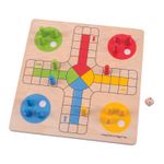 Jucarii, Copii si Bebe - Jucarii si jocuri - Jucarii & jocuri educative - Jocuri si jucarii educative - Joc clasic din lemn - Nu te supara frate - Infinity.ro