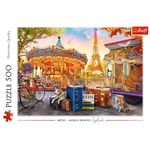 Jucarii, Copii si Bebe - Jucarii si jocuri - Jocuri si puzzle - Puzzle - Puzzle trefl 500 sarbatoare in Paris - Infinity.ro