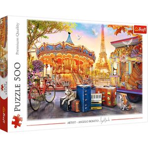 Puzzle trefl 500 sarbatoare in Paris