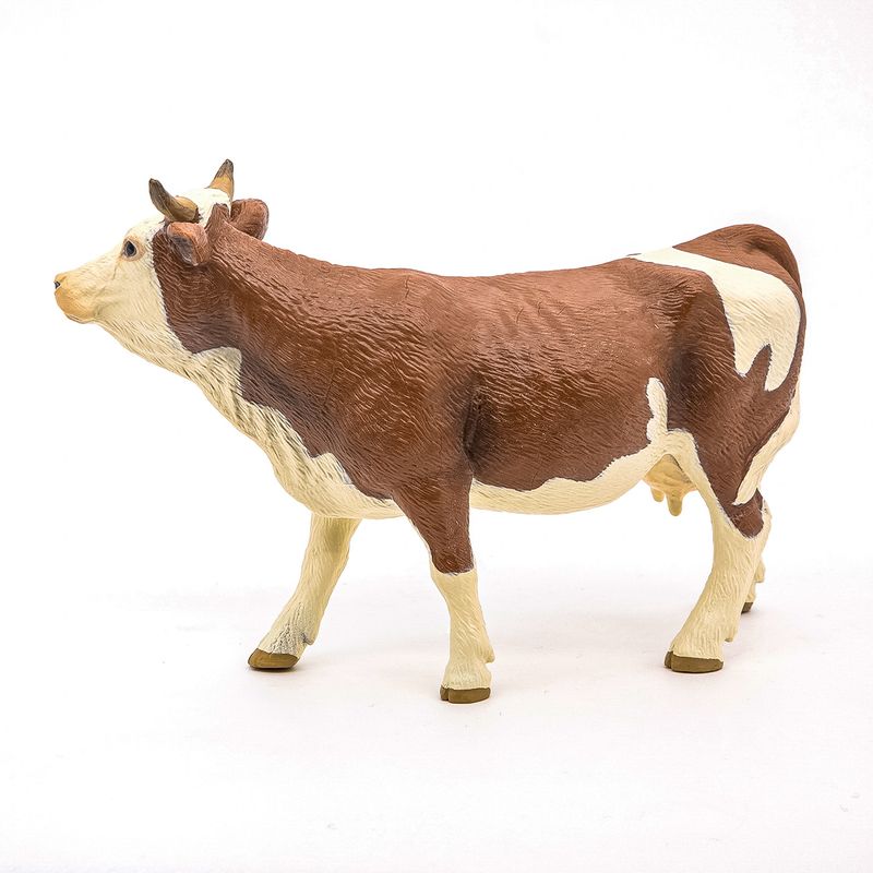 Jucarii, Copii si Bebe - Jucarii si jocuri - Figurine - Papo figurina vaca simmental - Infinity.ro