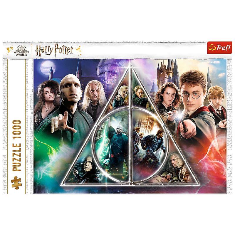 Jucarii, Copii si Bebe - Jucarii si jocuri - Jocuri si puzzle - Puzzle - Puzzle Trefl 1000 Harry Potter lumea lui Harry - Infinity.ro