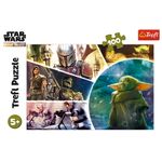 Jucarii, Copii si Bebe - Jucarii si jocuri - Jocuri si puzzle - Puzzle - Puzzle Trefl 100 Star Wars baby Yoda Madalorianul - Infinity.ro