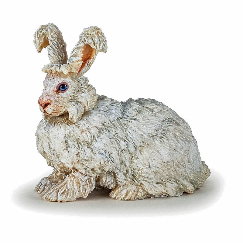 Jucarii, Copii si Bebe - Jucarii si jocuri - Figurine - Papo figurina iepure angora - Infinity.ro