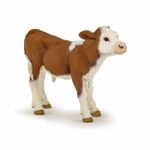 Jucarii, Copii si Bebe - Jucarii si jocuri - Figurine - Papo figurina vitel simmental - Infinity.ro
