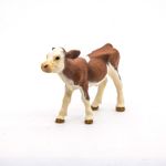Jucarii, Copii si Bebe - Jucarii si jocuri - Figurine - Papo figurina vitel simmental - Infinity.ro