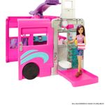 Jucarii, Copii si Bebe - Jucarii si jocuri - Papusi si accesorii - Carucioare papusi si accesorii - Barbie vehicul dream camper - Infinity.ro