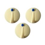 Casa si Gradina - Sanitare - Cazi si cabine de dus - Paravane si usi - Set 3 cuiere pentru baie sau bucatarie, crem, Q-HZR4 - Infinity.ro