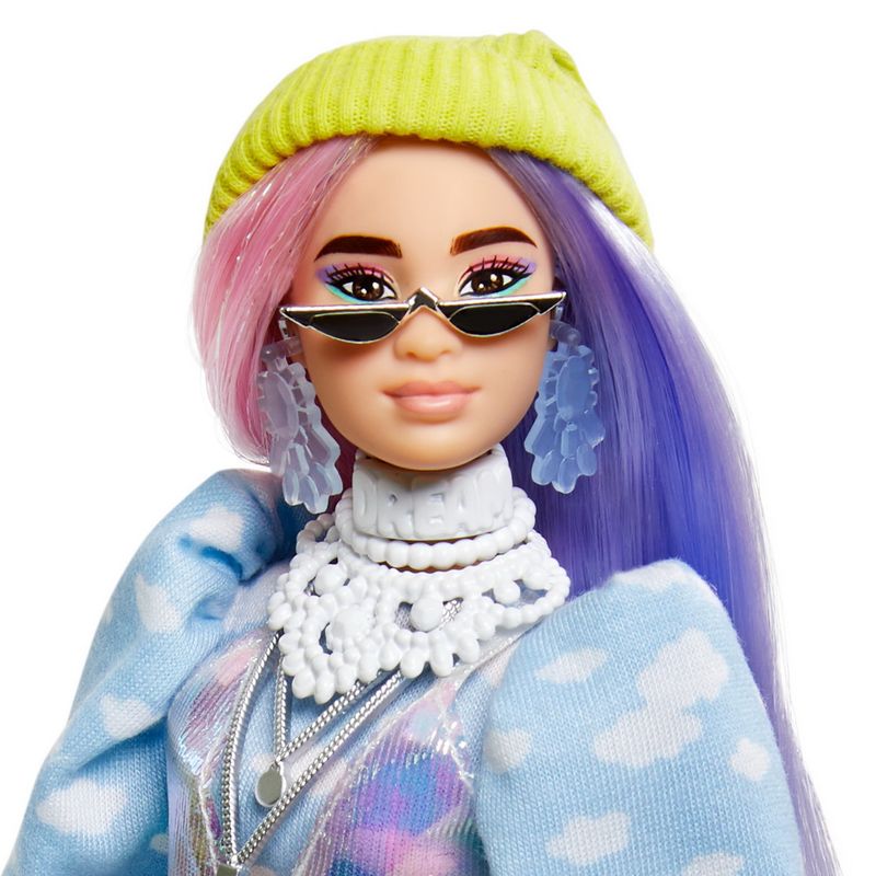 Jucarii, Copii si Bebe - Jucarii si jocuri - Papusi si accesorii - Papusi - Papusa Barbie extra style beanie - Infinity.ro