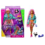 Jucarii, Copii si Bebe - Jucarii si jocuri - Papusi si accesorii - Papusi - Papusa Barbie extra style codite impletite - Infinity.ro