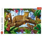 Jucarii, Copii si Bebe - Jucarii si jocuri - Jocuri si puzzle - Puzzle - Puzzle Trefl 1500 jaguar intr-o pauza odihnitoare - Infinity.ro