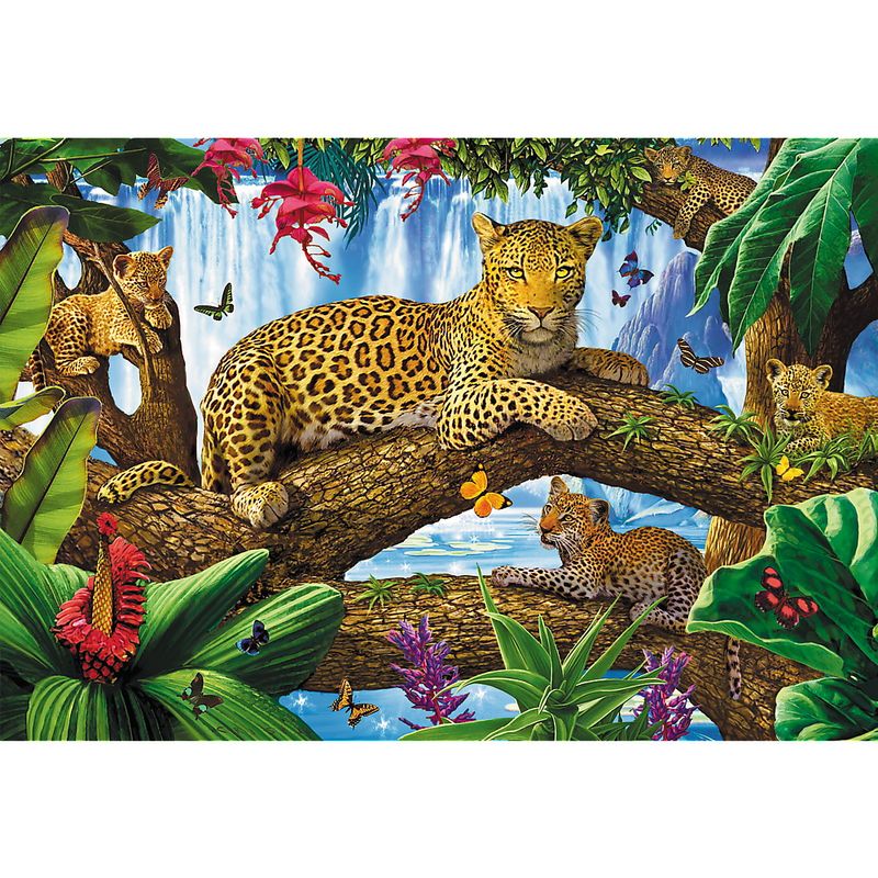 Jucarii, Copii si Bebe - Jucarii si jocuri - Jocuri si puzzle - Puzzle - Puzzle Trefl 1500 jaguar intr-o pauza odihnitoare - Infinity.ro