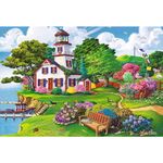Jucarii, Copii si Bebe - Jucarii si jocuri - Jocuri si puzzle - Puzzle - Puzzle Trefl din lemn 500+1 piese portul in timpul verii - Infinity.ro