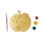 Jucarii, Copii si Bebe - Jucarii si jocuri - Jucarii & jocuri educative - Seturi pictura si desen - Pictura pe lemn, model Mar, 13 cm, 203LF - Infinity.ro