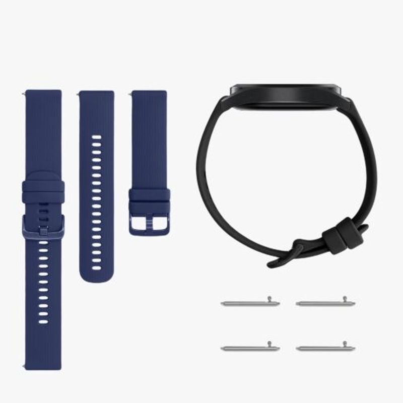 Laptop, Telefoane si Tablete - Wearables si gadgeturi - Wearables - Accesorii wearables - Set 2 curele pentru Blackview X1, Kwmobile, Negru/Albastru, Silicon, 58170.01 - Infinity.ro