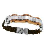 Fashion, accesorii si bijuterii - Barbati - Bijuterii barbati - Bratari barbati - Bratara din otel inoxidabil, Grad chirurgical 316L, Combinate, A4S1888 - Infinity.ro