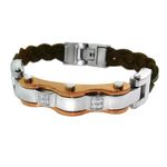 Fashion, accesorii si bijuterii - Barbati - Bijuterii barbati - Bratari barbati - Bratara din otel inoxidabil, Grad chirurgical 316L, Combinate, A4S1888 - Infinity.ro