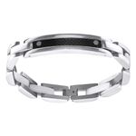 Fashion, accesorii si bijuterii - Barbati - Bijuterii barbati - Bratari barbati - Bratara din otel inoxidabil, Grad chirurgical 316L, Zale, A4S6210 - Infinity.ro