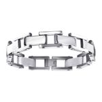 Fashion, accesorii si bijuterii - Barbati - Bijuterii barbati - Bratari barbati - Bratara din otel inoxidabil, Grad chirurgical 316L, Lant, A4S1872 - Infinity.ro