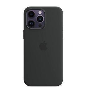 Husa de protectie silicon compatibila cu iPhone 14 Pro, Negru