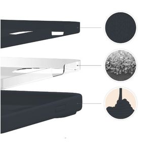 Husa de protectie silicon compatibila cu iPhone 14 Pro, Negru