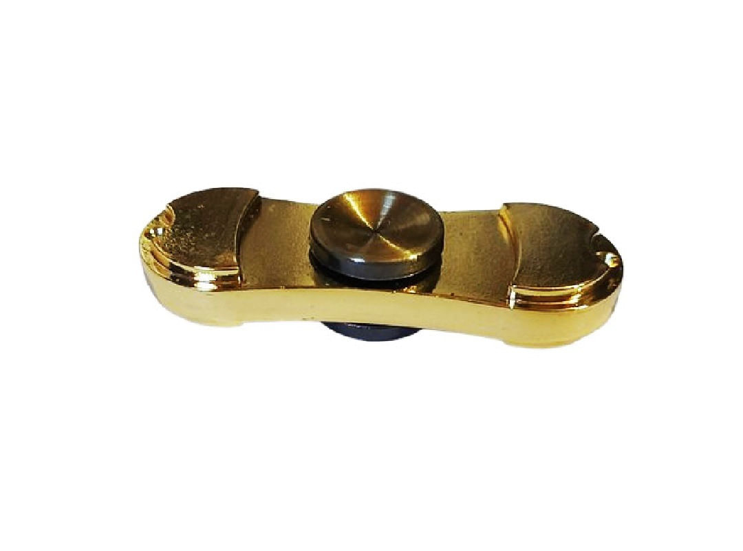 Fidget Spinner, Aluminium, Gold, 30SP - Marketplace online Infinity.ro