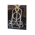 Jucarii, Copii si Bebe - Jucarii si jocuri - Jocuri si puzzle - Puzzle - Puzzle brain twister din metal, Pentru copii si adolescenti, 10 cm, 476CUB-11 - Infinity.ro