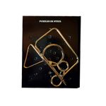 Jucarii, Copii si Bebe - Jucarii si jocuri - Jocuri si puzzle - Puzzle - Puzzle brain twister din metal, Pentru copii si adolescenti, 7 cm, 477CUB-4 - Infinity.ro